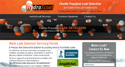 Desktop Screenshot of hydroscout.com